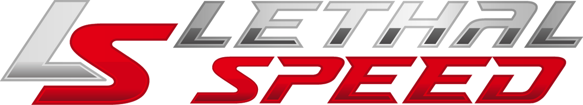 Lethal Speed Holographic Red/Black Decal